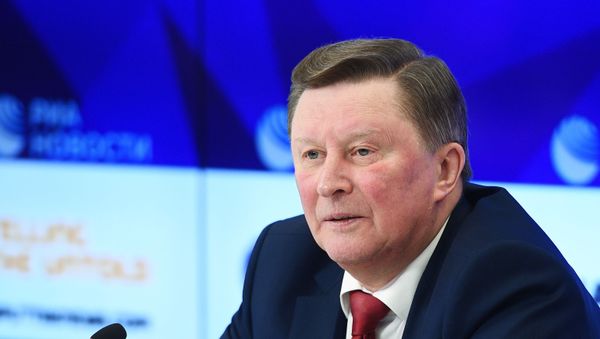 Специальный представитель президента РФ по вопросам природоохранной деятельности, экологии и транспорта, председатель Попечительского совета Российского военно-исторического общества Сергей Иванов - Sputnik Азербайджан