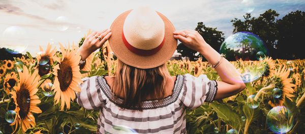 Женская шляпка - канотье - Sputnik Азербайджан