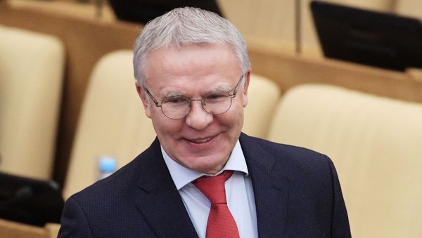 Легенда мирового хоккея, двукратный олимпийский чемпион, посол доброй воли ООН в Арктике и Антарктиде Вячеслав Фетисов - Sputnik Азербайджан
