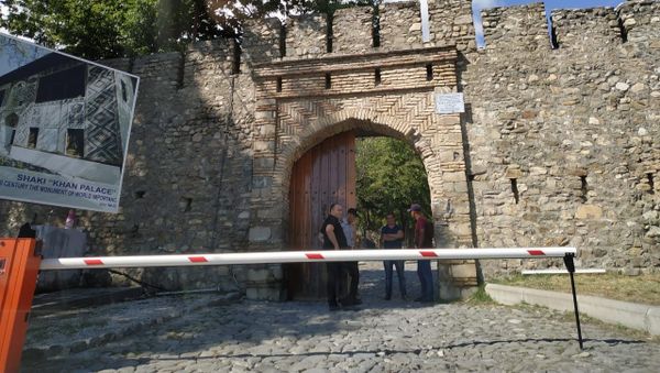 Şəki Xan Sarayına giriş bağlanıb - Sputnik Азербайджан
