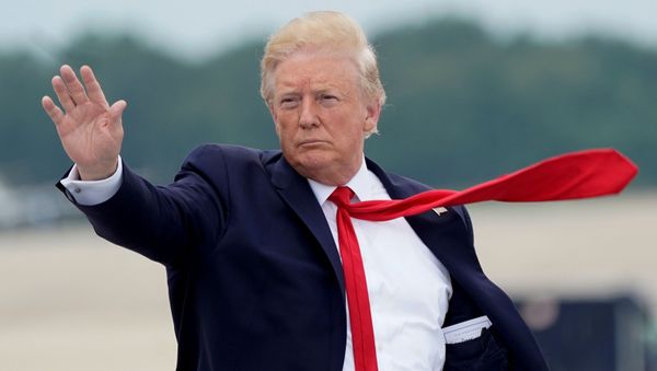 Президент США Дональд Трамп - Sputnik Азербайджан