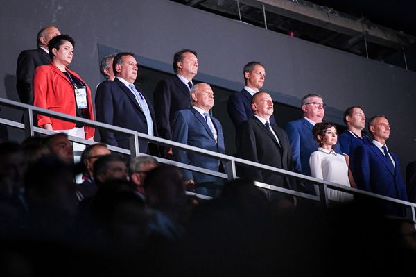 Церемония открытия XV Европейского юношеского летнего олимпийского фестиваля - Sputnik Азербайджан