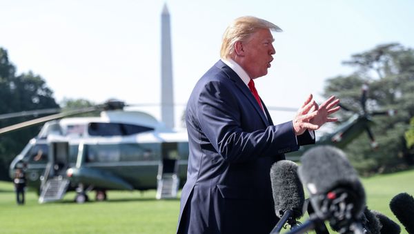 ABŞ Prezidenti Donald Tramp - Sputnik Азербайджан