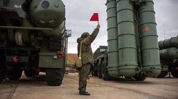 S-400 zenit-raket kompleksi, arxiv şəkli - Sputnik Азербайджан