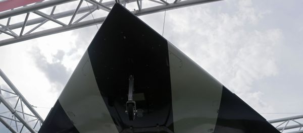 Масштабный летный демонстратор ударного БЛА Охотник, фото из архива - Sputnik Азербайджан