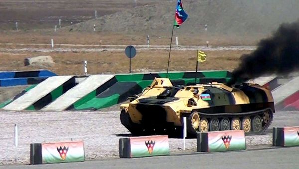 На конкурсе Мастера артиллерийского огня в Казахстане азербайджанские артиллеристы стали третьими - Sputnik Азербайджан