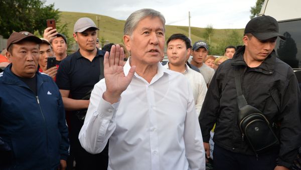 Алмазбек Атамбаев, фото из архива - Sputnik Азербайджан