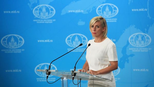 Брифинг официального представителя МИД России  М. Захаровой - Sputnik Азербайджан