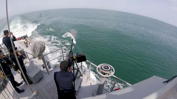 На конкурсе Кубок моря-2019 проведены артиллерийские стрельбы - Sputnik Азербайджан