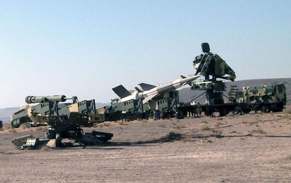 Зенитно-ракетные войска провели учения с боевой стрельбой - Sputnik Азербайджан