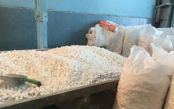 Цех в Наримановском районе Баку, на котором производился сахар под маркой Араз Цех в Наримановском районе Баку, на котором производился сахар под маркой Араз - Sputnik Азербайджан