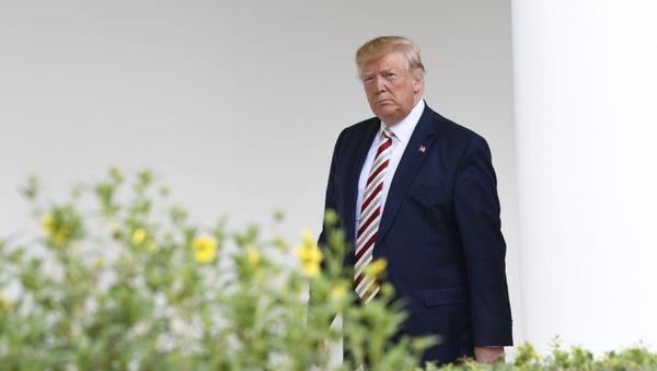 Президент США Дональд Трамп, фото из архива - Sputnik Азербайджан