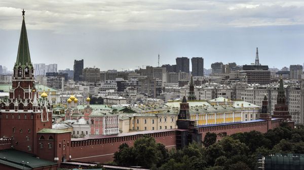 Вид на Кремль в центре Москвы, фото из архива - Sputnik Азербайджан