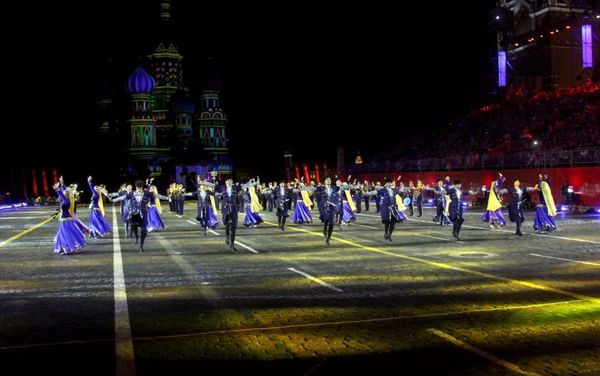 Военный оркестр Азербайджана участвует в международном военно-музыкальном фестивале Спасская башня - Sputnik Азербайджан