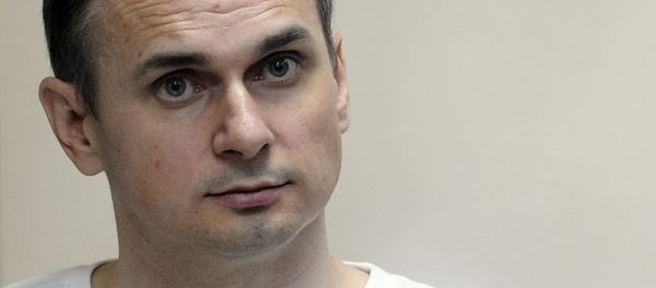Украинский режиссер Олег Сенцов,фото из архива - Sputnik Азербайджан
