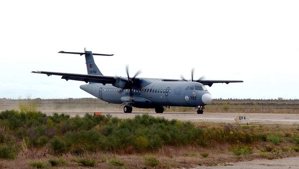 Очередная группа военнослужащих Турции, участвующая в учениях “TurAz Qartalı-2019”, прибыла в Азербайджан - Sputnik Азербайджан