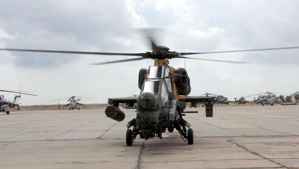 В ходе совместных учений TurAz Qartalı - 2019 проводятся боевые полеты - Sputnik Азербайджан