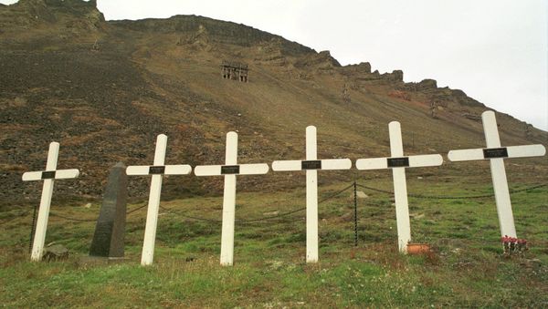 Могилы на Шпицбергене - Sputnik Азербайджан