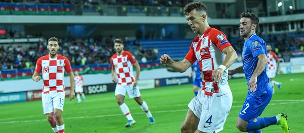 Матч отборочного цикла чемпионата Европы по футболу 2020 года между Азербайджаном и Хорватией - Sputnik Азербайджан
