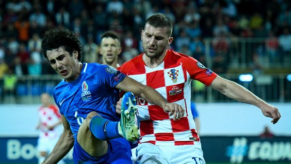 Матч отборочного цикла чемпионата Европы по футболу 2020 года между Азербайджаном и Хорватией - Sputnik Азербайджан