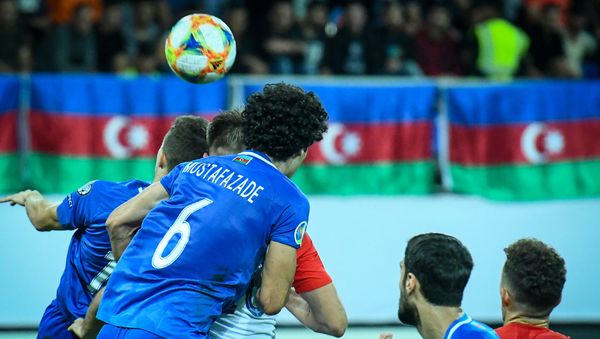 Матч отборочного цикла чемпионата Европы по футболу 2020 года между Азербайджаном и Хорватией - Sputnik Азербайджан