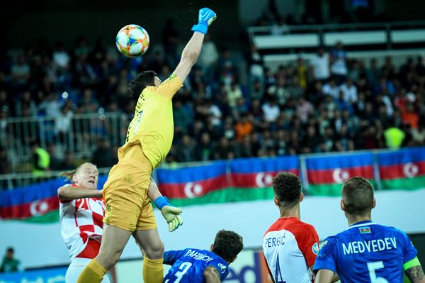 Матч отборочного цикла чемпионата Европы по футболу 2020 года между Азербайджаном и Хорватией - Sputnik Азербайджан