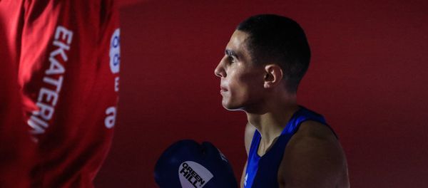 Азербайджанский боксер Тайфур Алиев на чемпионате мира в Екатеринбурге (Россия) - Sputnik Азербайджан