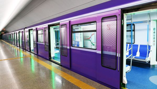 İlham Əliyev Bakı Metropoliteninin “Xətai” stansiyasında görülən işlərlə tanış olub - Sputnik Азербайджан