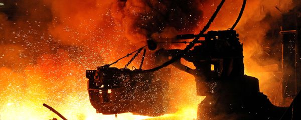 Чугуноплавильный завод, фото из архива - Sputnik Азербайджан