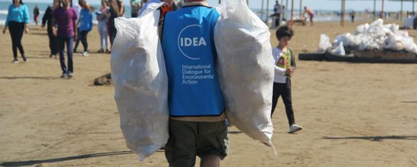 На общественном пляже в поселке Бузовна прошла очередная акция по очистке побережья На общественном пляже в поселке Бузовна прошла очередная акция по очистке побережья - Sputnik Азербайджан