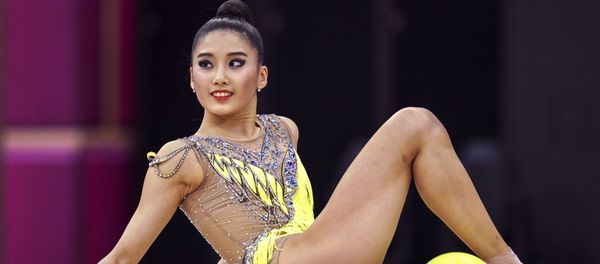 Ким Чхевон (Корея) на чемпионате мира по художественной гимнастике 2019 в Баку - Sputnik Азербайджан