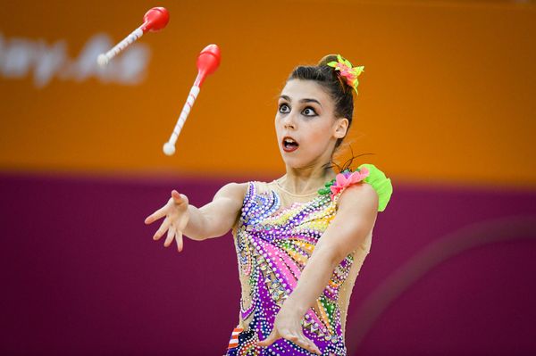 В Баку продолжается настоящий спортивный праздник - 37-й чемпионат мира по художественной гимнастике - Sputnik Азербайджан