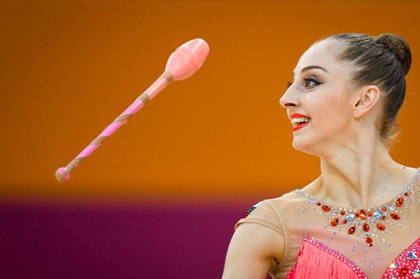 В Баку продолжается настоящий спортивный праздник - 37-й чемпионат мира по художественной гимнастике - Sputnik Азербайджан