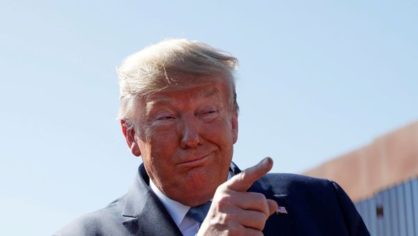 ABŞ Prezidenti Donald Tramp, arxiv şəkli - Sputnik Азербайджан