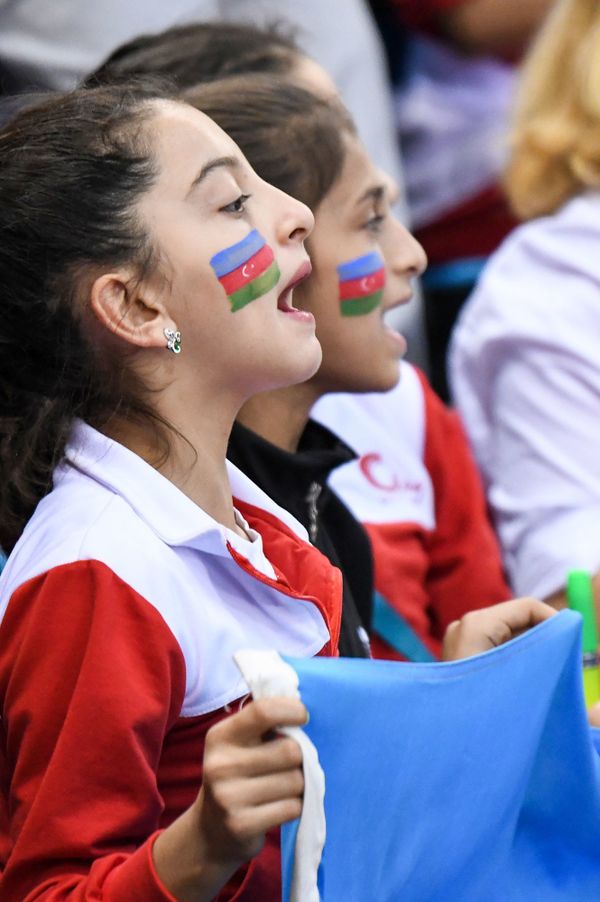 Финал многоборья чемпионата мира по художественной гимнастике в Баку - Sputnik Азербайджан