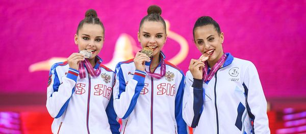 Финал многоборья чемпионата мира по художественной гимнастике в Баку - Sputnik Азербайджан