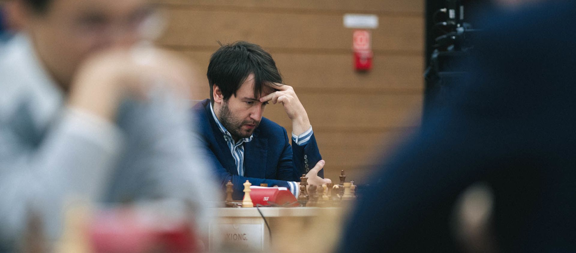  Азербайджанский гроссмейстер Теймур Раджабов на Кубке мира по шахматам в Ханты-Мансийске - Sputnik Азербайджан, 1920, 13.02.2021