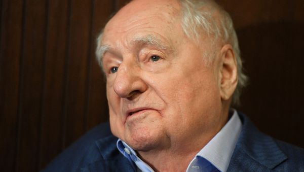 Художественный руководитель театра Ленком Марк Захаров, фото из архива - Sputnik Азербайджан