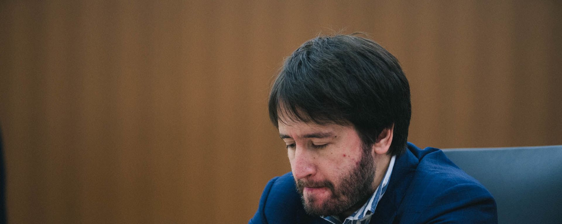 Азербайджанский гроссмейстер Теймур Раджабов в финале Кубка мира в Ханты-Мансийске - Sputnik Азербайджан, 1920, 27.04.2021