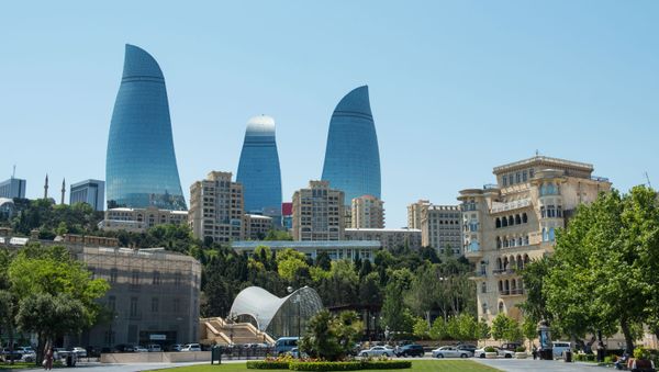  Flame Towers kompleksi - Sputnik Азербайджан