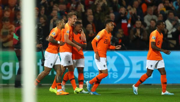 Luuk De Jong (Netherlands) - Sputnik Азербайджан