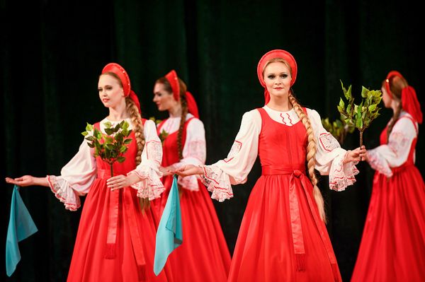 Выступление Российского государственного академического хореографического ансамбля Березка в Баку - Sputnik Азербайджан