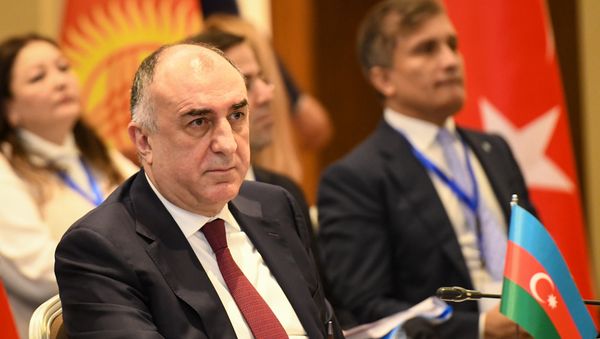 Министр иностранных дел Азербайджана Эльмар Мамедъяров - Sputnik Азербайджан
