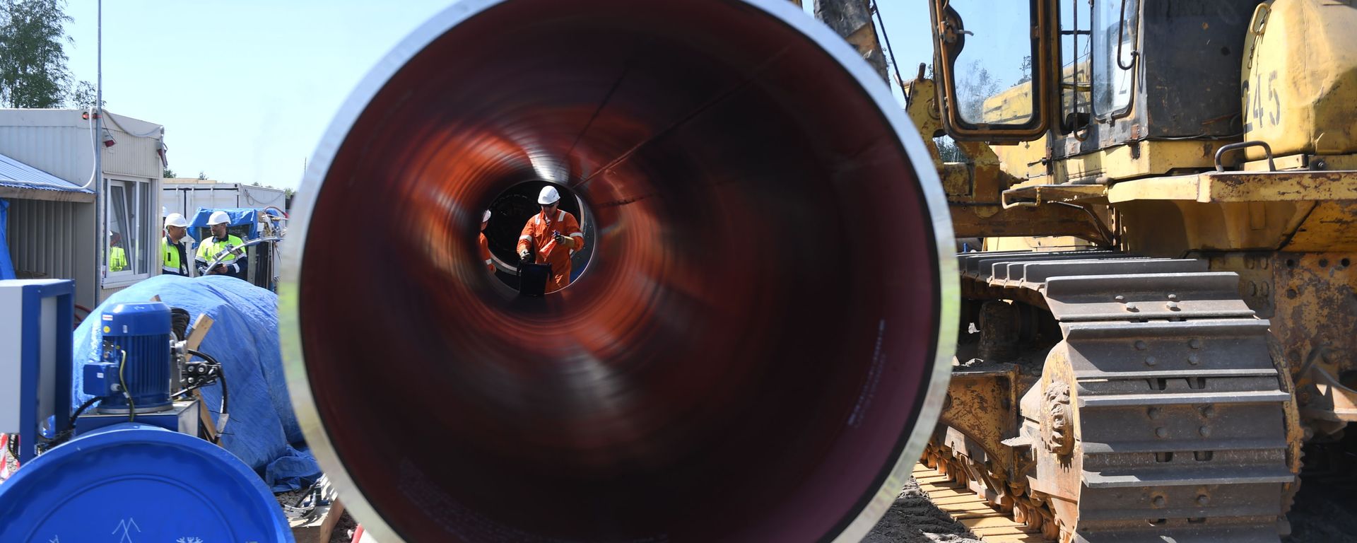 Şimal axını – 2 qaz kəmərinin tikintisi - Sputnik Азербайджан, 1920, 08.02.2021