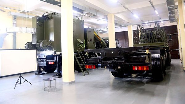 Закир Гасанов на открытии пункта управления новой РЛС ВВС - Sputnik Азербайджан