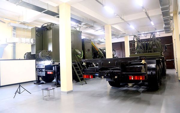 Закир Гасанов на открытии пункта управления новой РЛС ВВС - Sputnik Азербайджан