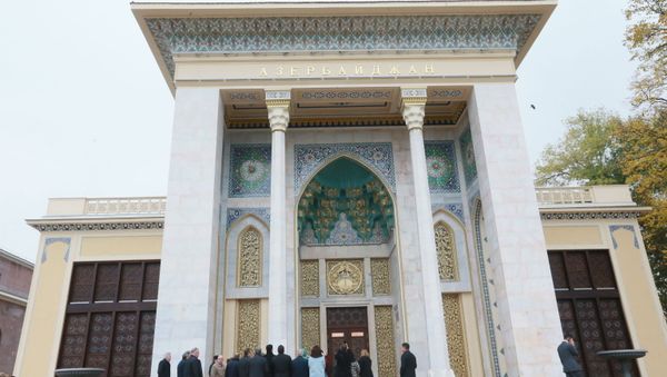 Павильон Азербайджана на ВДНХ в Москве Павильон Азербайджана на ВДНХ в Москве - Sputnik Азербайджан