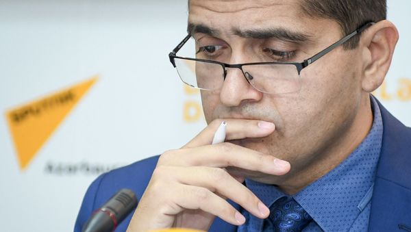 Руководитель аналитического центра Атлас Эльхан Шахиноглу - Sputnik Азербайджан