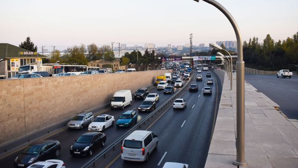 Bakı Sumqayıt yolu - Sputnik Азербайджан