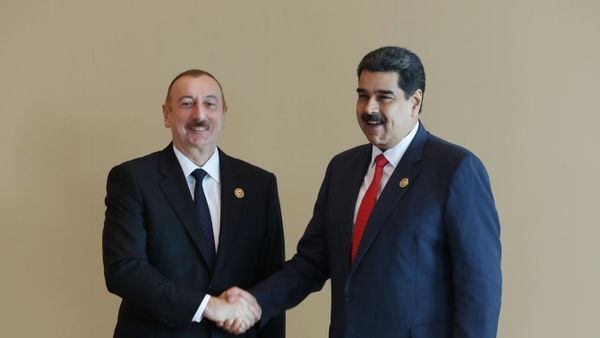  Президент Венесуэлы Николас Мадуро и Президент Азербайджана Ильхам Алиев - Sputnik Азербайджан